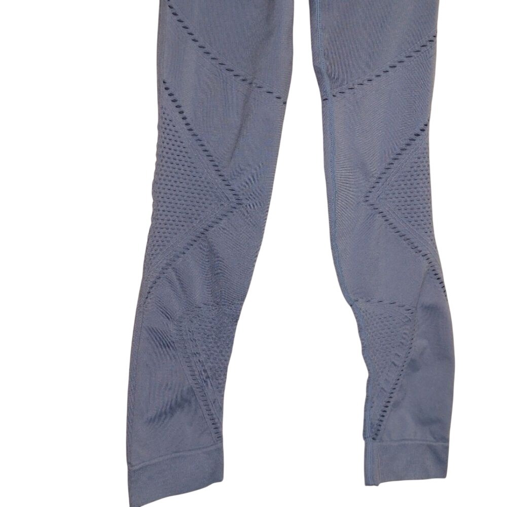 NWT MAGNLENS Women's Active Gym Yoga Textured Seamless Leggings Sea Ice Size XS - Picture 5 of 12